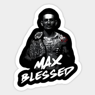 Max Holloway Sticker